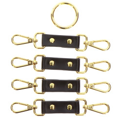 TABOOM Attaches en croix Hogtie Vogue Noires